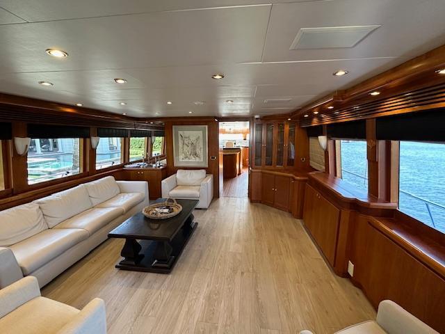 2007 Hargrave Open Flybridge Flush Deck SuperYacht in fort lauderdale FL