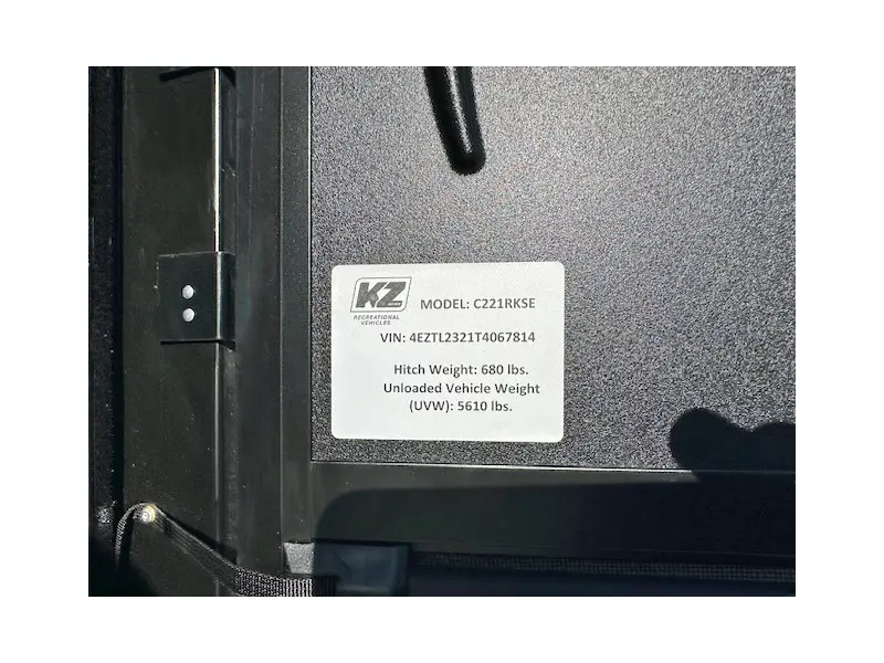 2026 KZ RV Connect SE C221RKSE