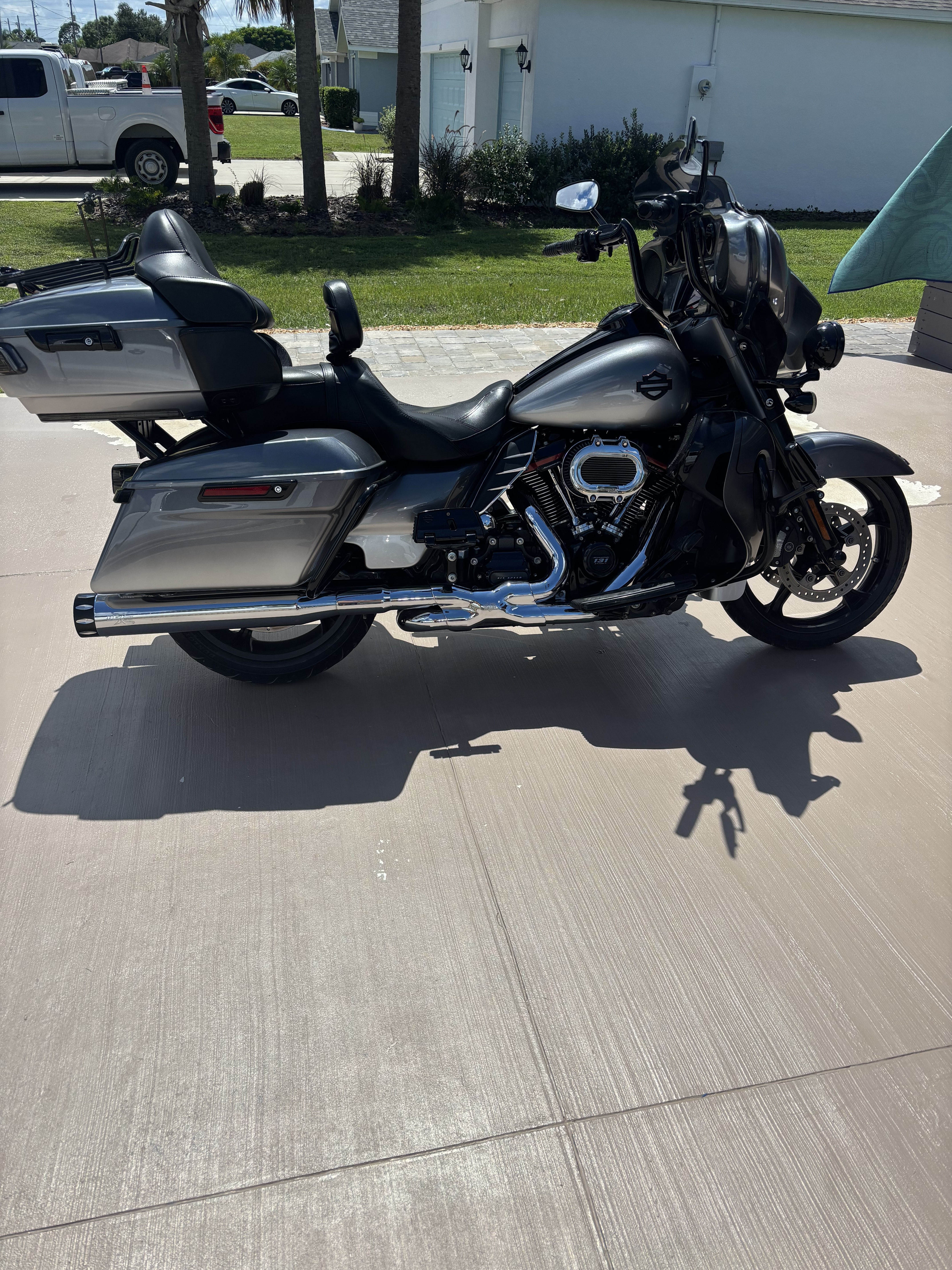 Harley Davidson パーカー Port Charlotte Harley Davidson Port Charlotte Back Print T-Shirt (L