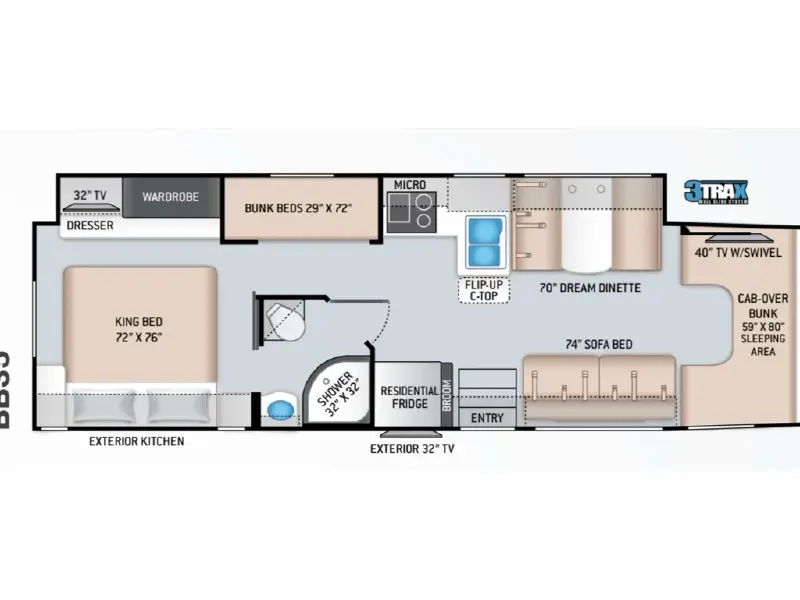 2020 THOR MOTOR COACH OMNI BB35
