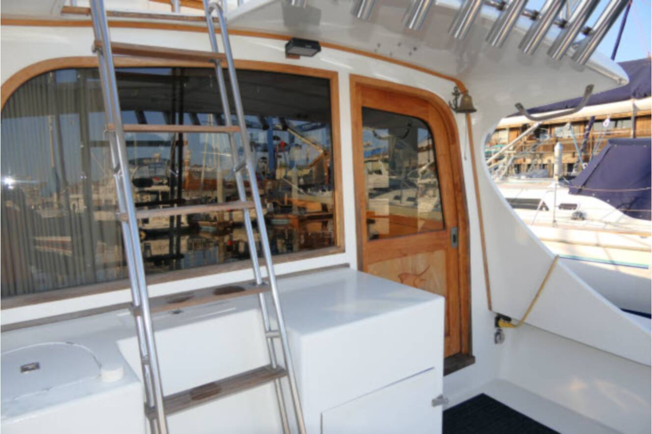 A photo of this 1987 Jersey 36 Convertible Sportfisher