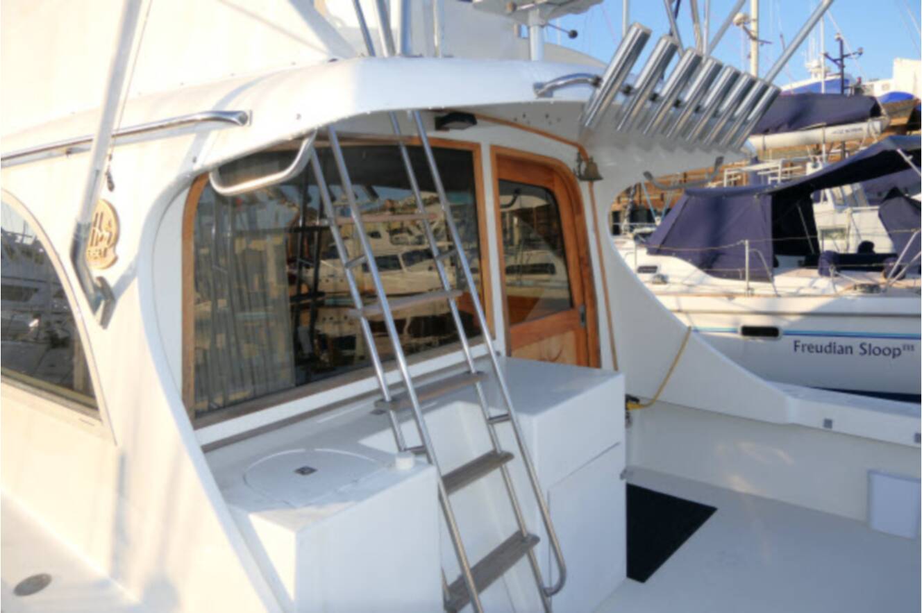 A photo of this 1987 Jersey 36 Convertible Sportfisher