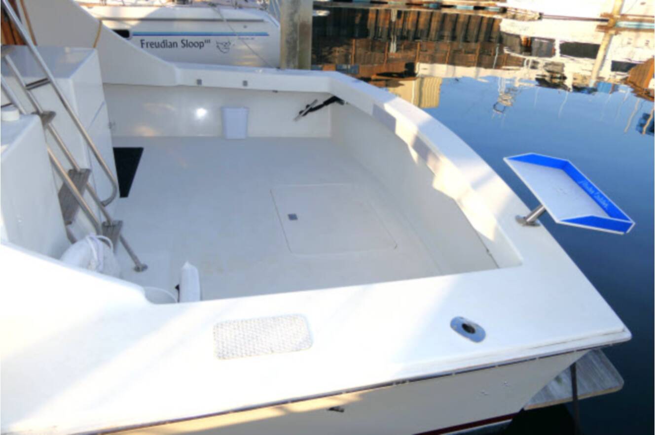 A photo of this 1987 Jersey 36 Convertible Sportfisher
