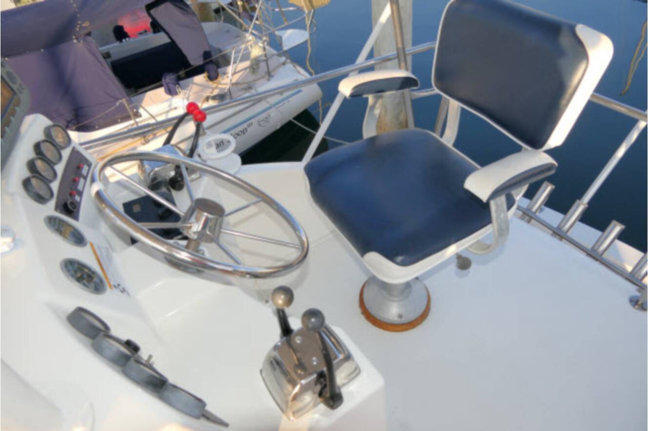 A photo of this 1987 Jersey 36 Convertible Sportfisher