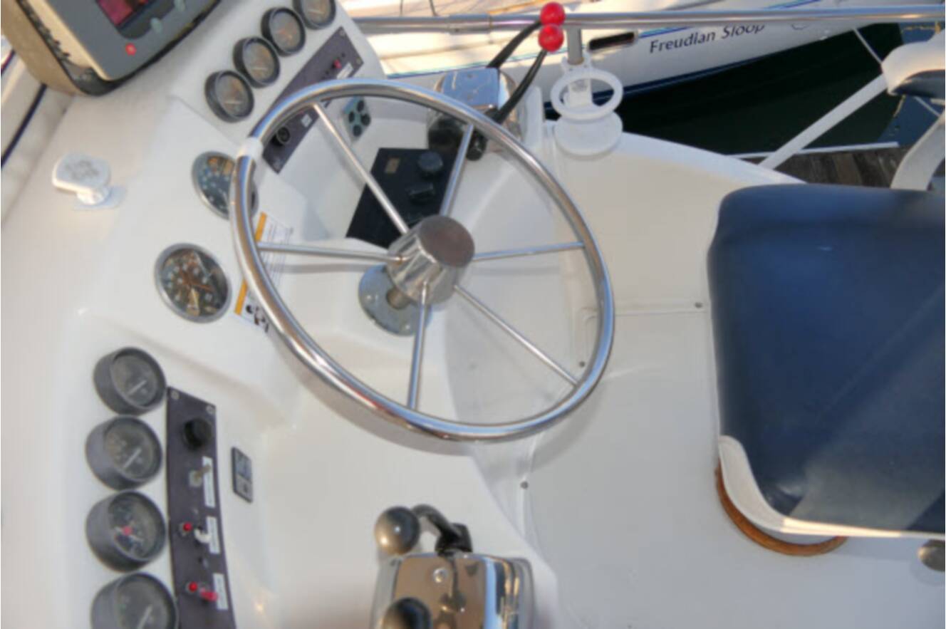 A photo of this 1987 Jersey 36 Convertible Sportfisher