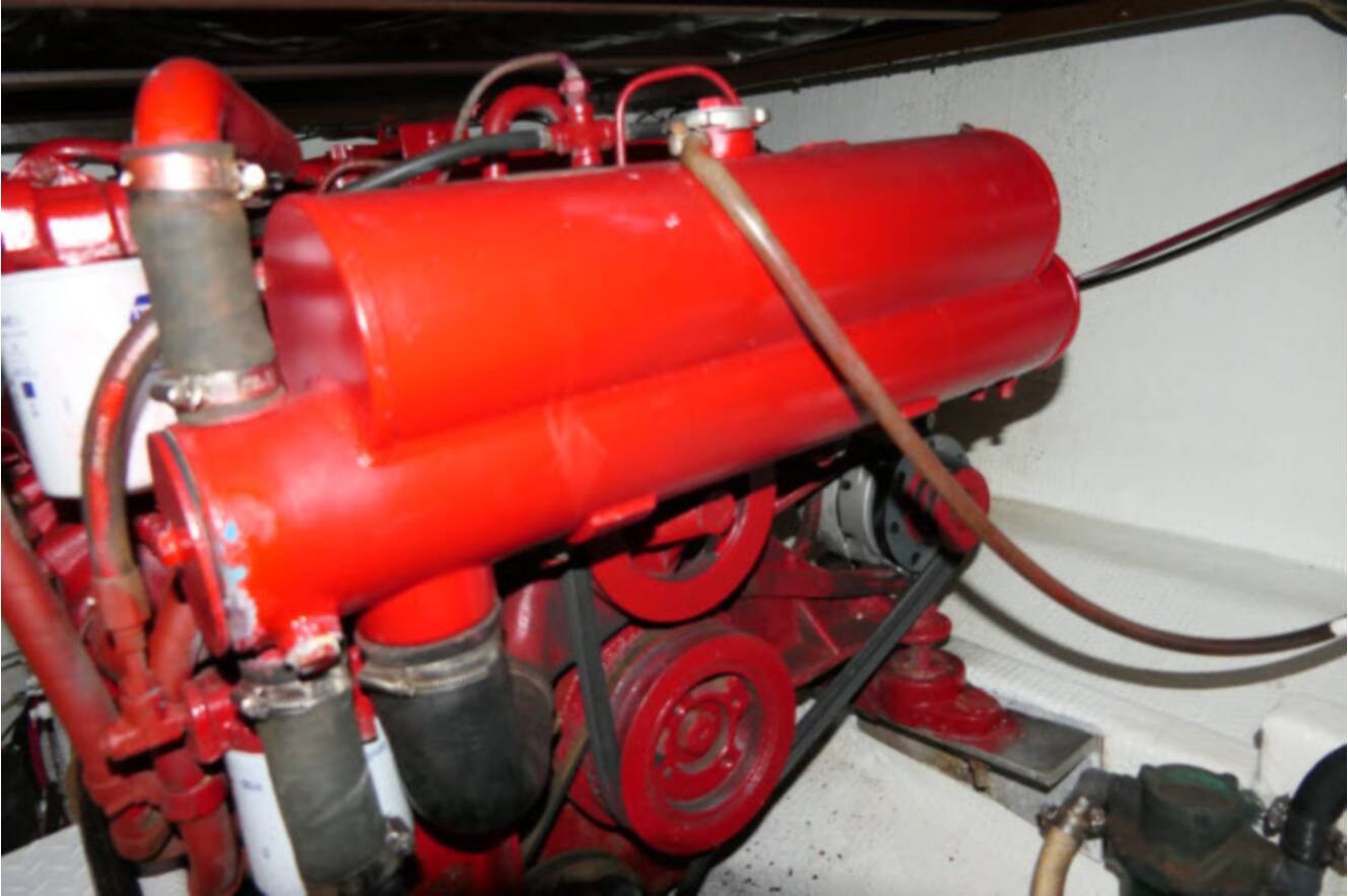 A photo of this 1987 Jersey 36 Convertible Sportfisher