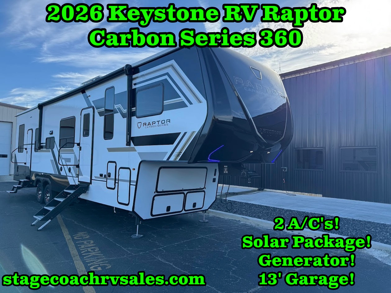 2026 Keystone RAPTOR CARBON SERIES (FIFTH WHEEL) 360 in peru IN