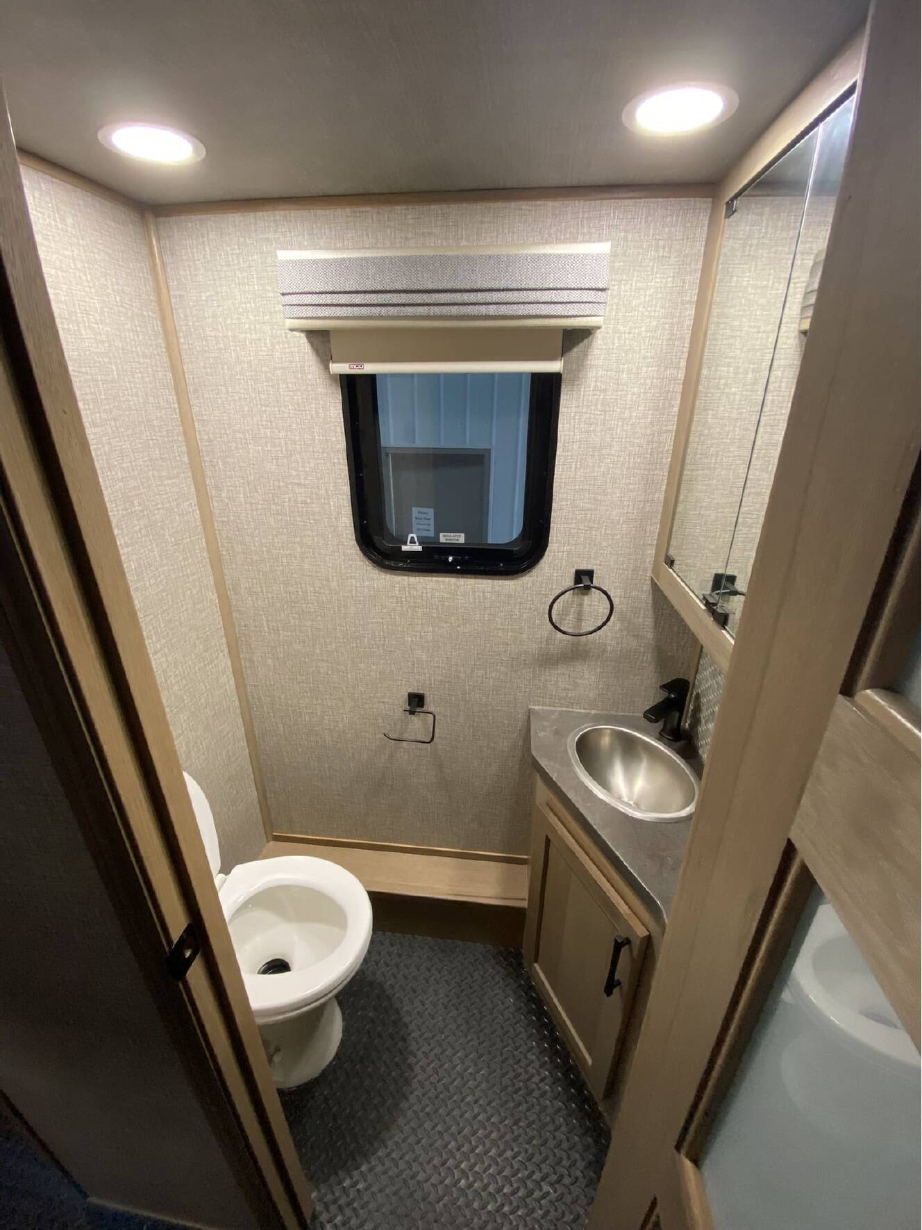 A photo of this 2026 Luxe TOY HAULER 46FB