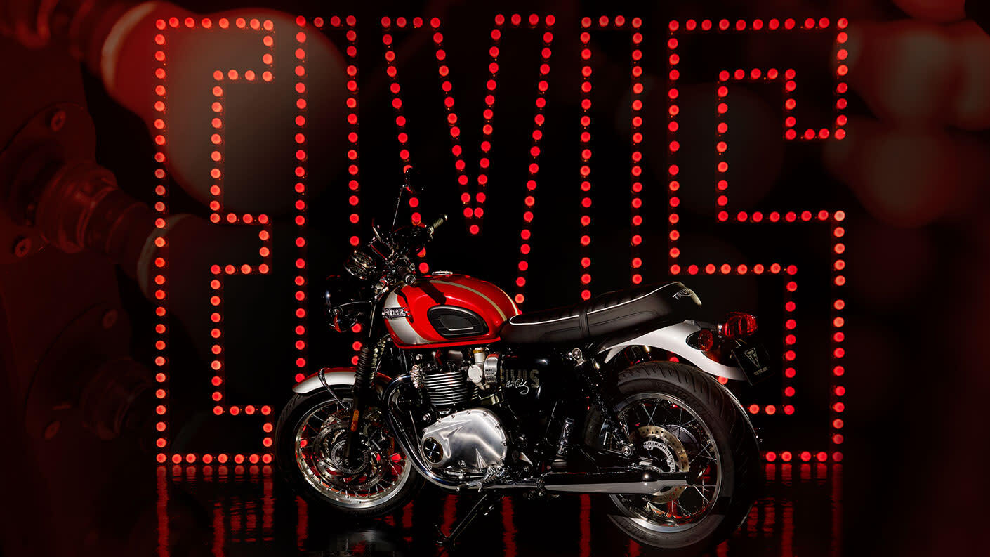 2025 Triumph BONNEVILLE T120 ELVIS PRESLEY LIMITED EDITION BASE in Sanford, FL