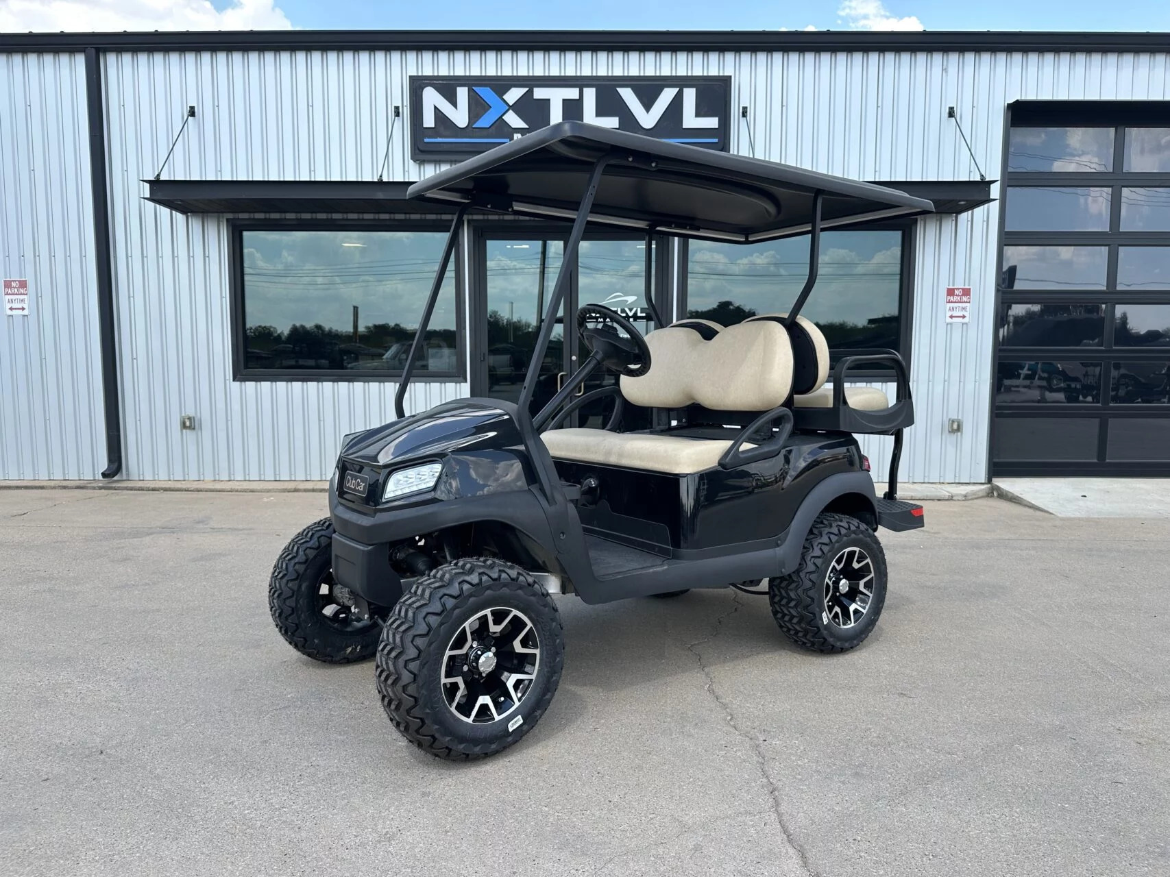 2021 Club Car Tempo 4p Lifted Gas Golf Carts All ATV