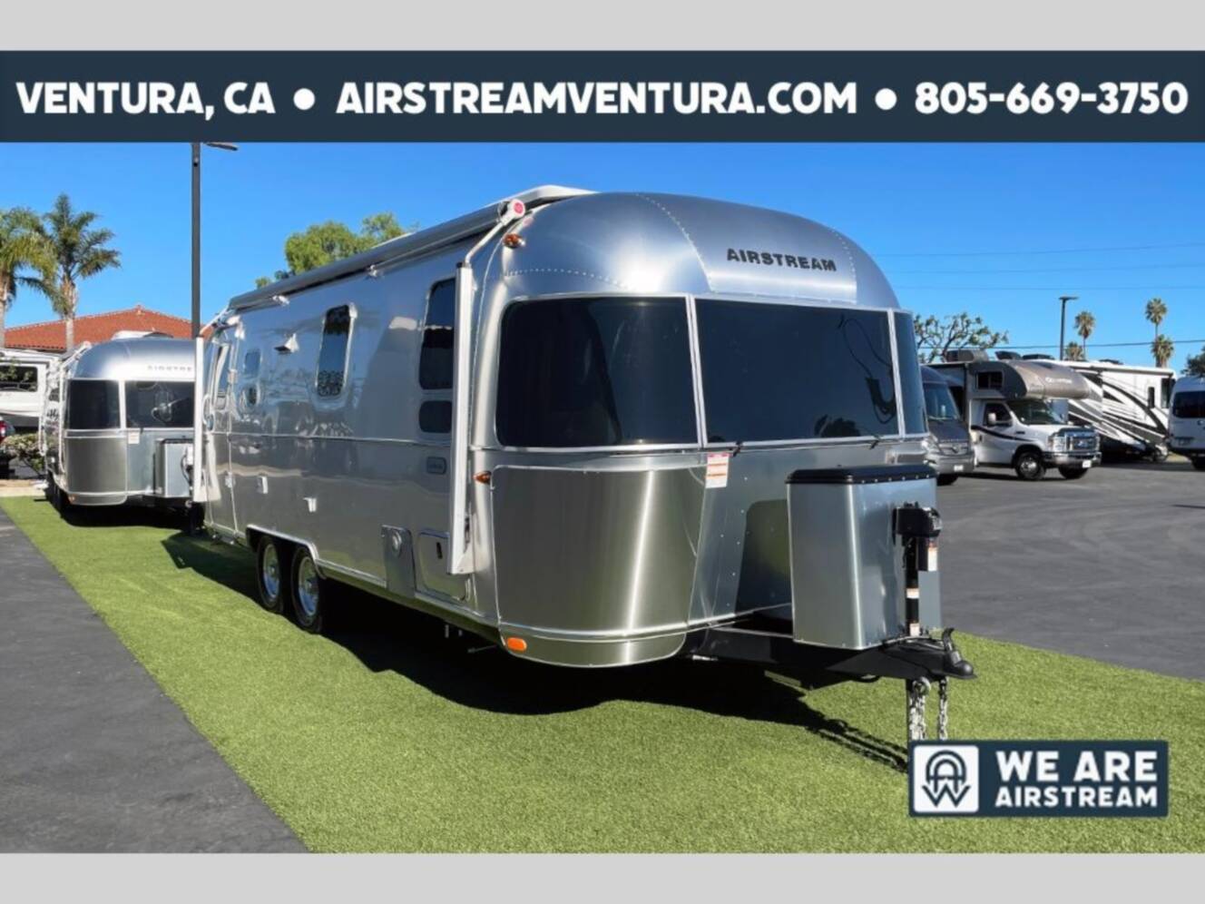 A photo of this 2026 Airstream Globetrotter 25FB