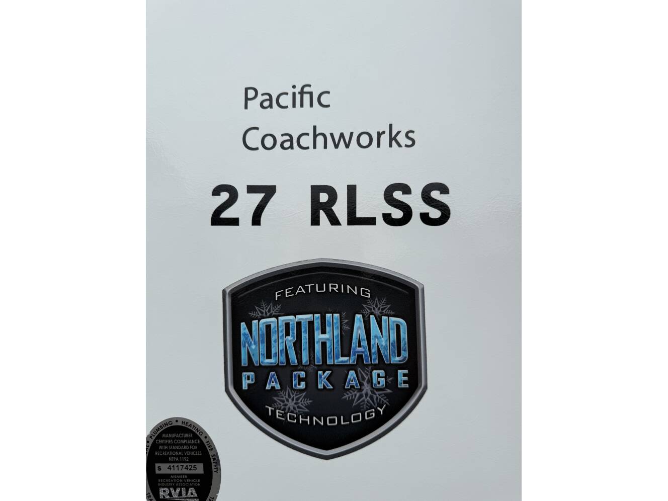 A photo of this 2016 Pacific Coachworks NORTHLAND 27RLSS