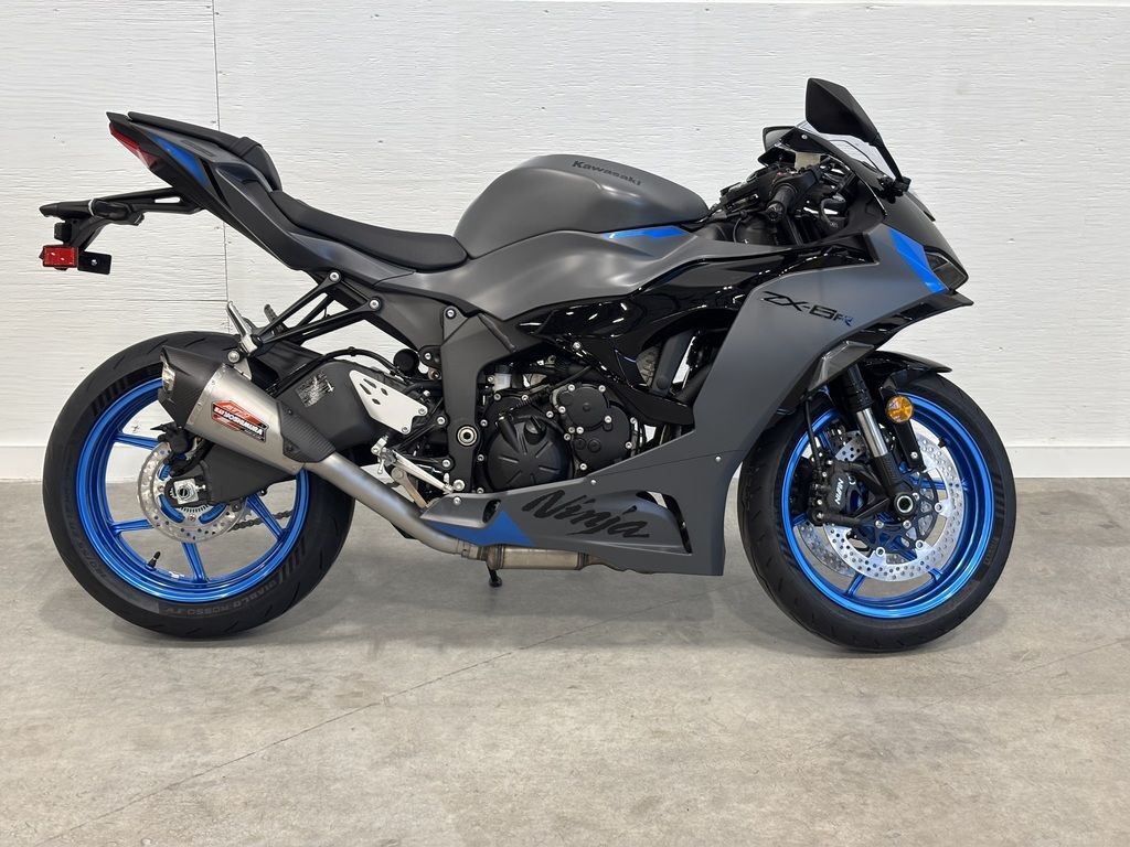 R Gray Kawasaki Ninja ZX-6R Motorcycles For Sale in Texas