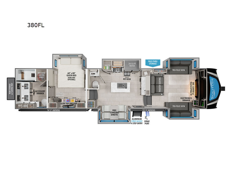 A photo of this 2026 Grand Design Solitude 380FL