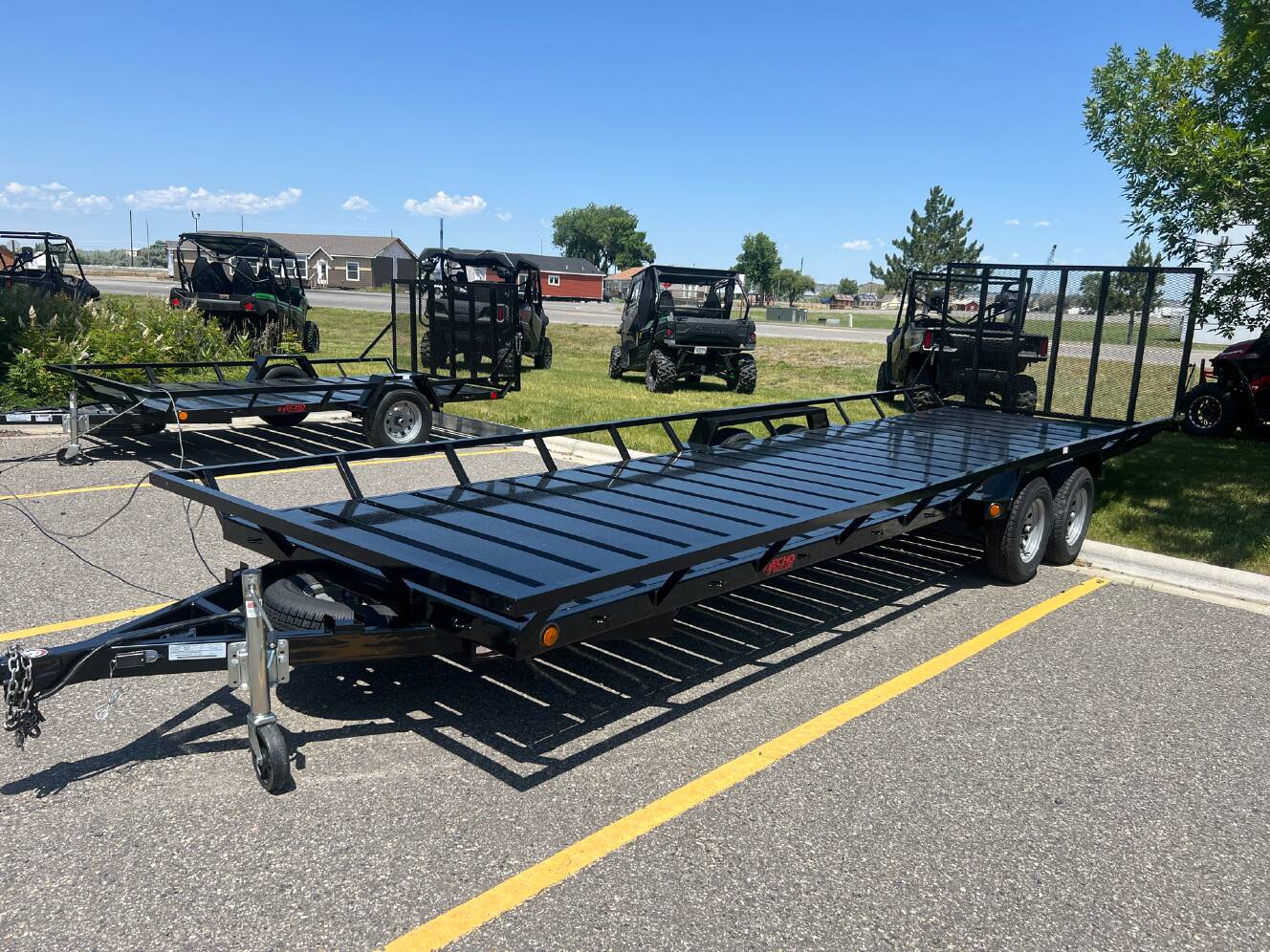 A photo of this 2025 Echo Trailers ECHO WIDE 5 PLACE TANDEM