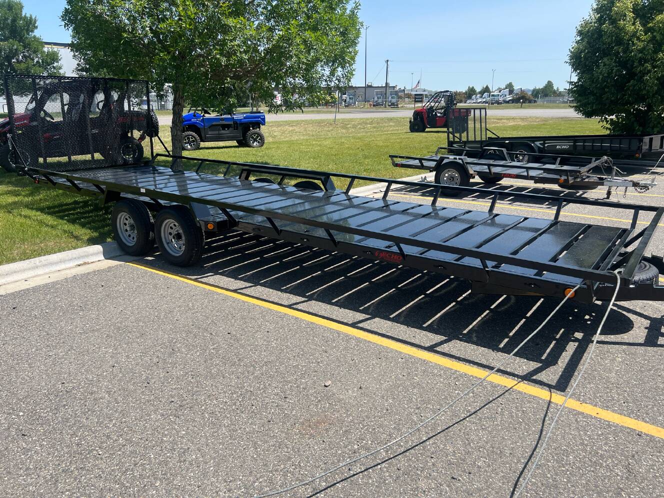 A photo of this 2025 Echo Trailers ECHO WIDE 5 PLACE TANDEM