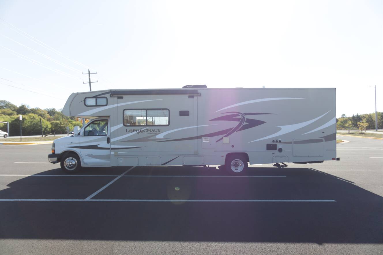 A photo of this 2014 Coachmen LEPRECHAUN 320BH