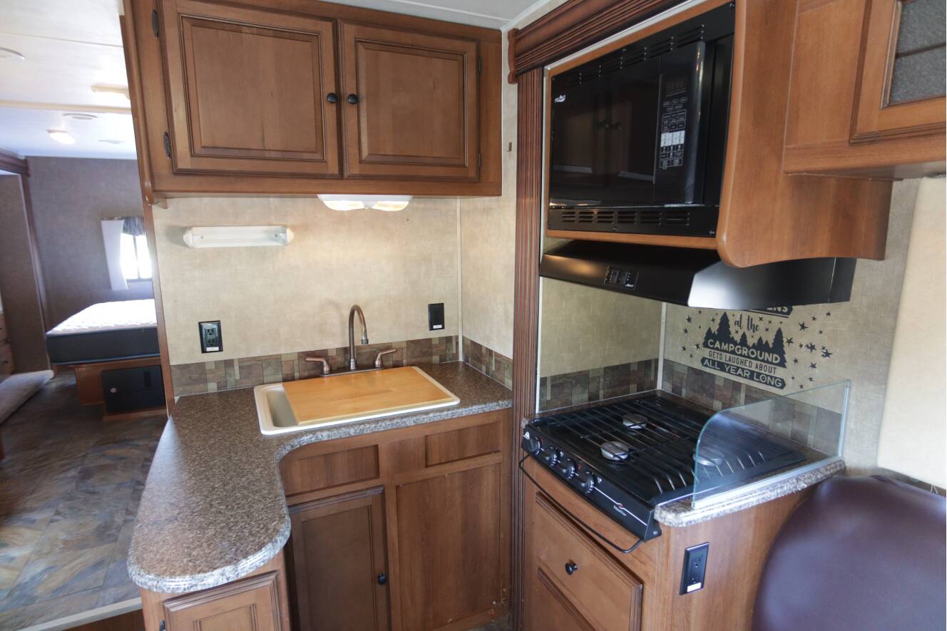 A photo of this 2014 Coachmen LEPRECHAUN 320BH