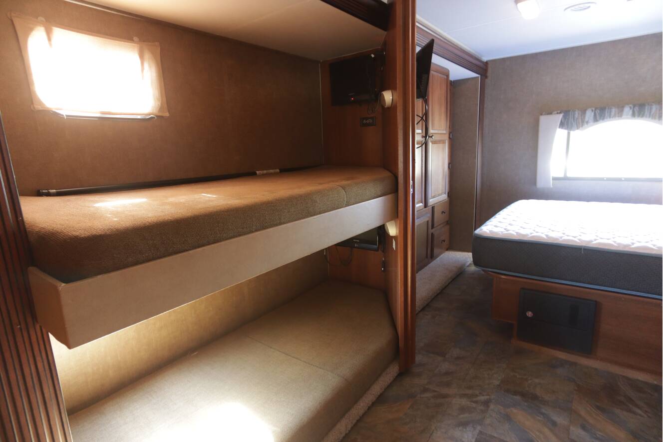 A photo of this 2014 Coachmen LEPRECHAUN 320BH