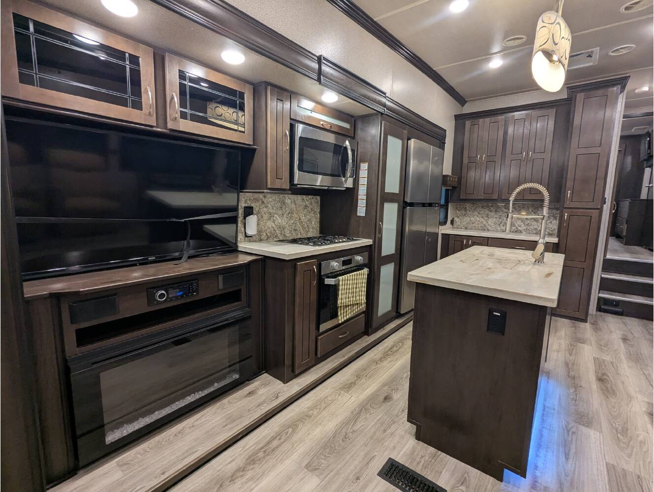 A photo of this 2019 Forest River CEDAR CREEK SILVERBACK 33IK