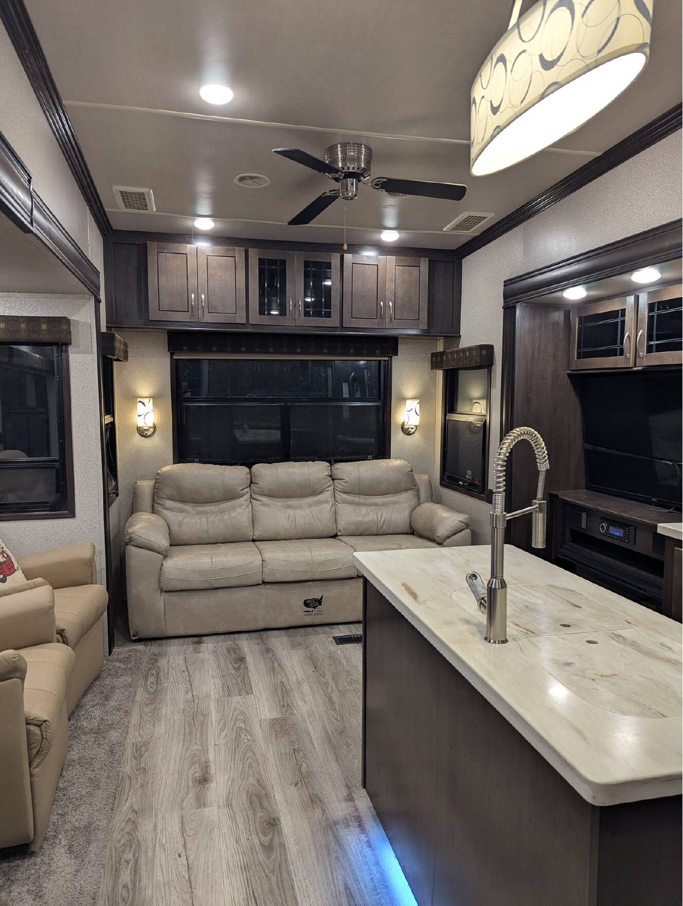 A photo of this 2019 Forest River CEDAR CREEK SILVERBACK 33IK