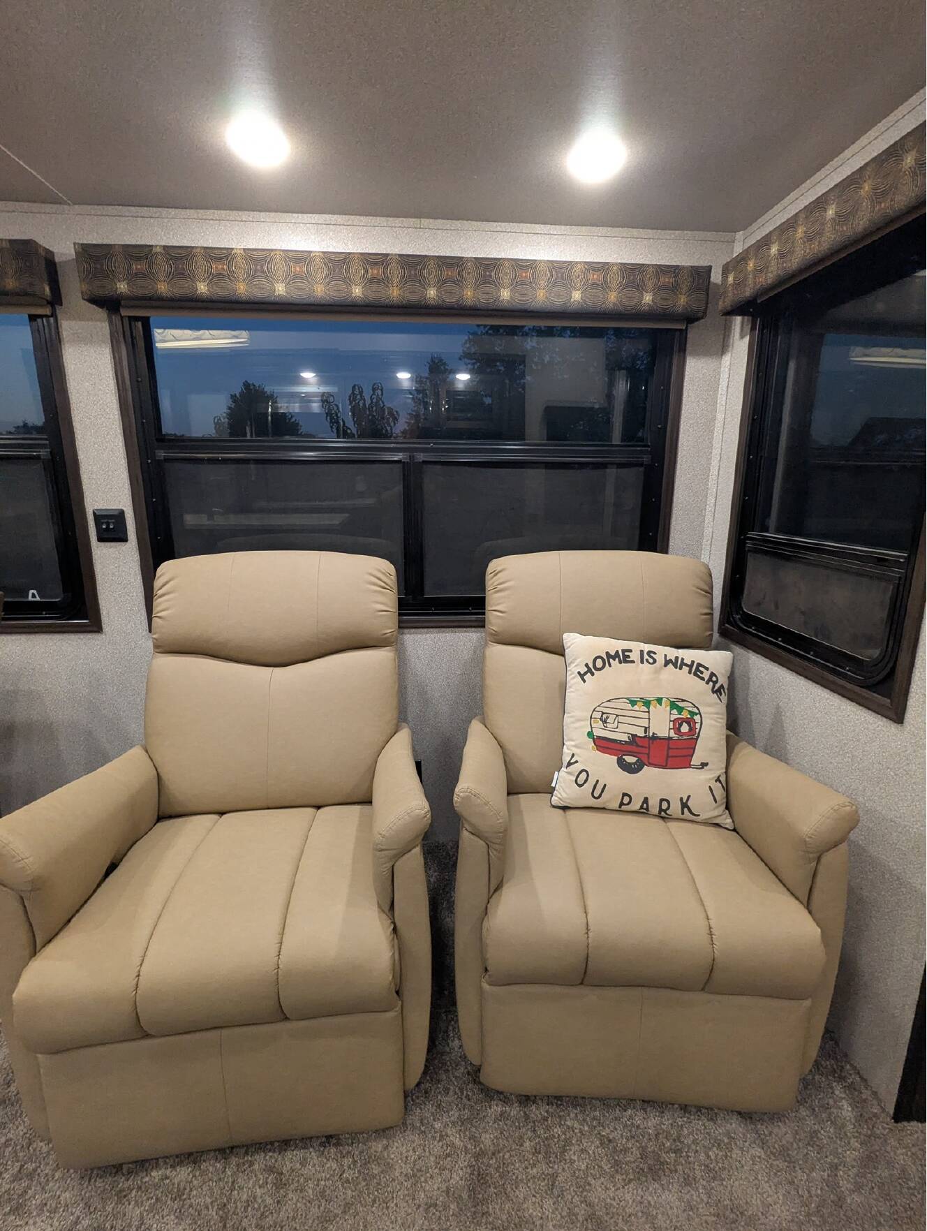 A photo of this 2019 Forest River CEDAR CREEK SILVERBACK 33IK