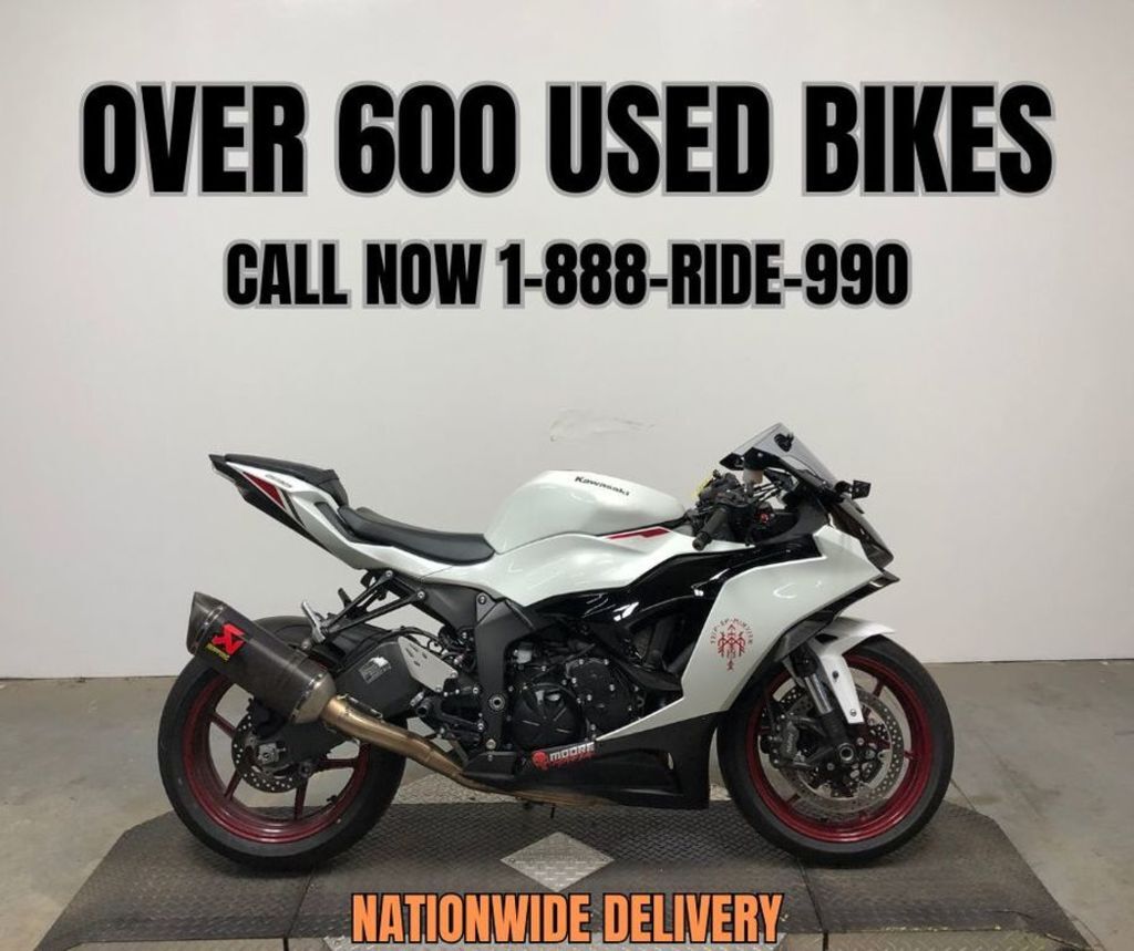 White 2024 Kawasaki Ninja ZX-6R Motorcycles For Sale - Cycle