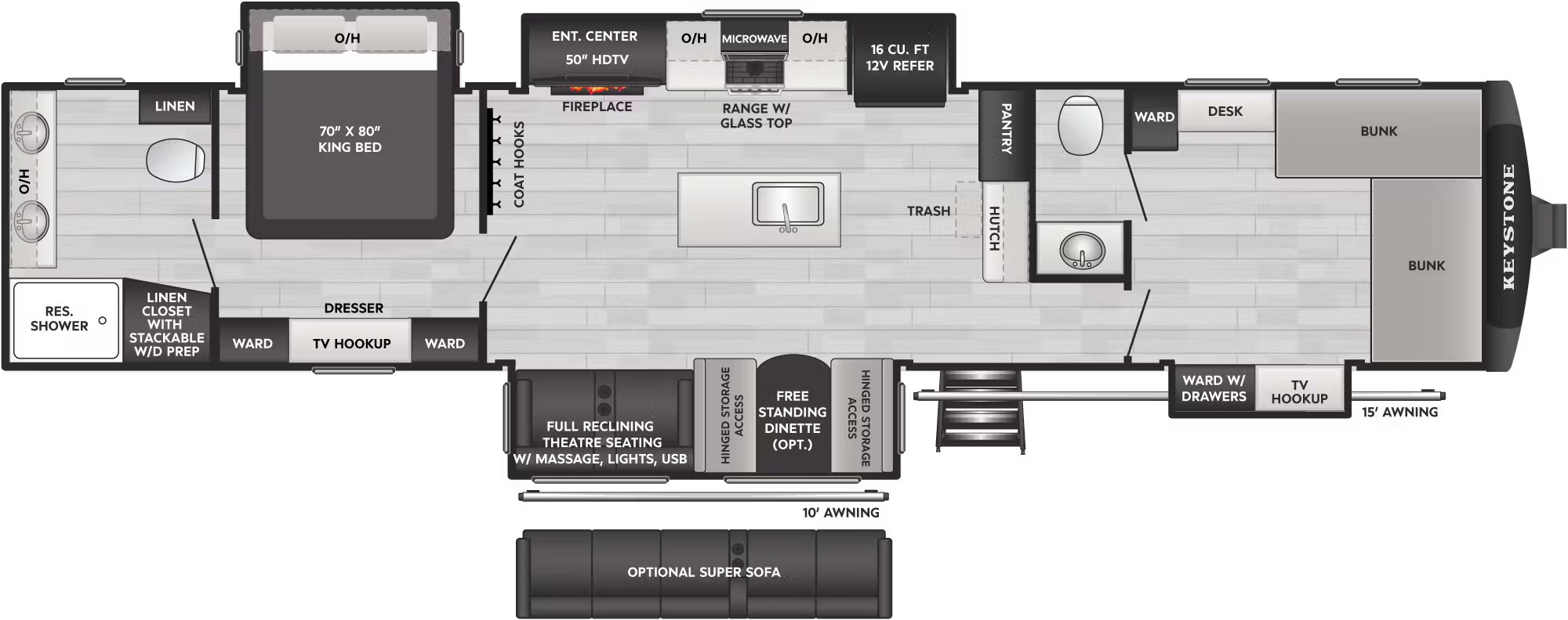 New 2026 Keystone RV Sprinter 3980FBS For Sale in Dothan, AL ...