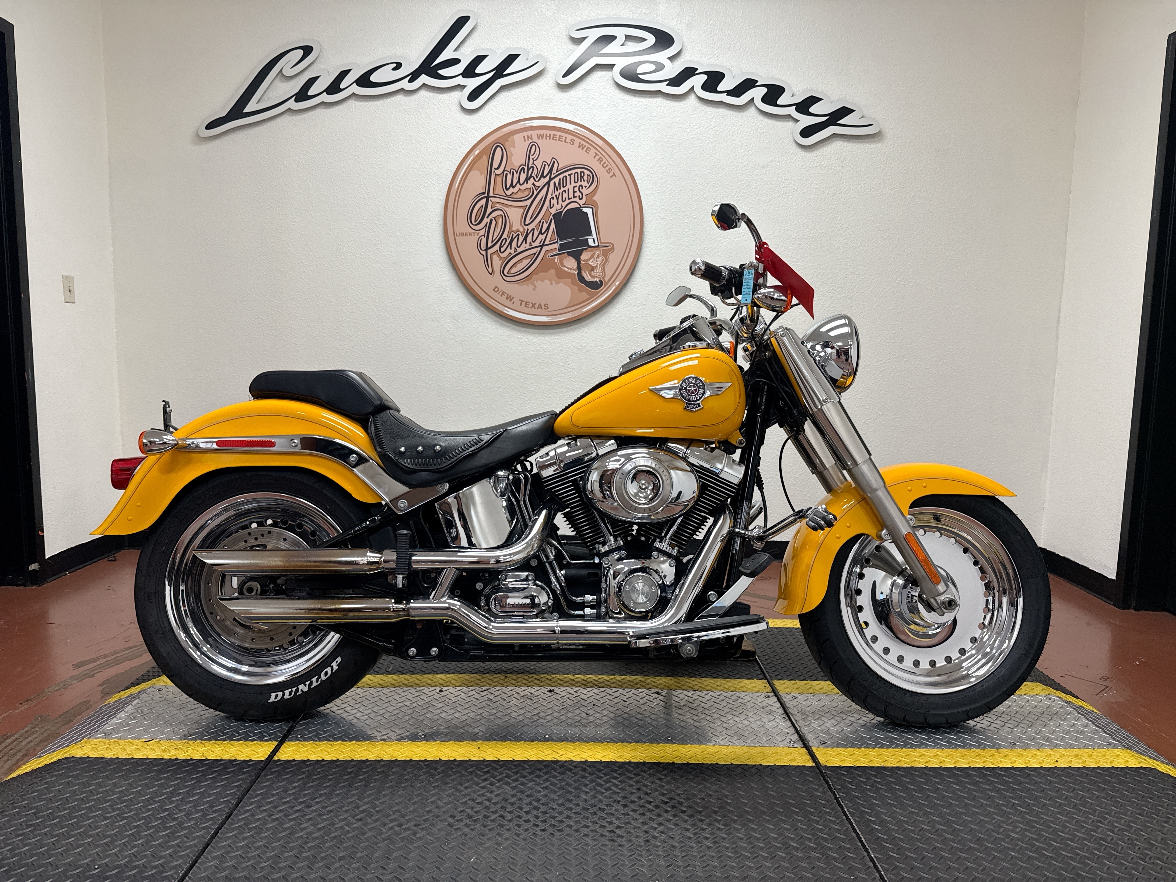 Used Yellow Harley-Davidson Fat Boy Motorcycles For Sale - Cycle