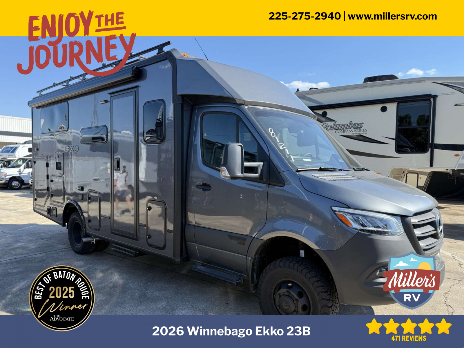 2026 Winnebago EKKO 23B SPRINTER 23B in baton rouge LA