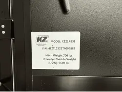 2026 KZ RV Connect SE C221RBSE