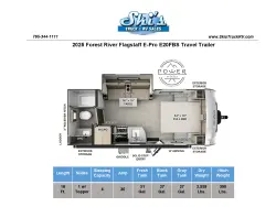 2025 Forest River Flagstaff E-Pro E20FBS