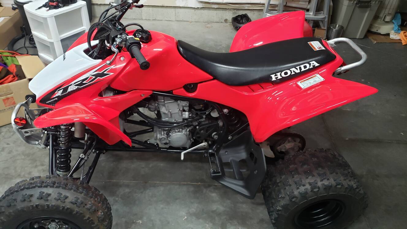 A photo of this 2014 Honda TRX 450R (ELECTRIC START)