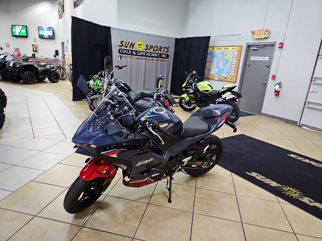 Blue Kawasaki Ninja ZX-6R Standard Motorcycles For Sale