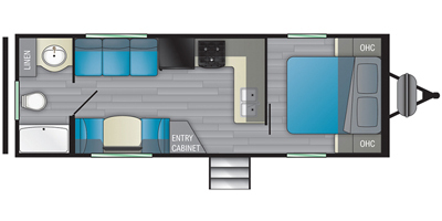 A photo of this 2022 Heartland PROWLER 240RB