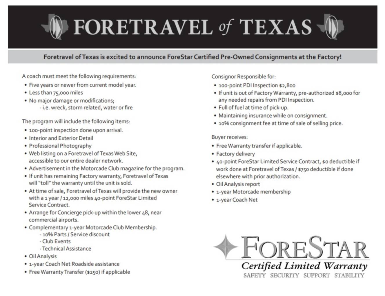 A photo of this 2022 Foretravel REALM FS605 LV3