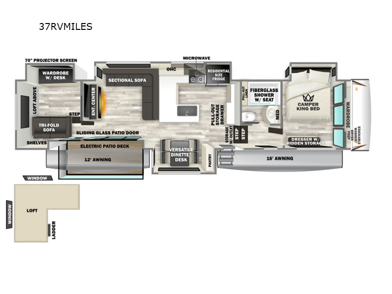 2026 Forest River Rv Sabre 37RVMILES in falling waters WV
