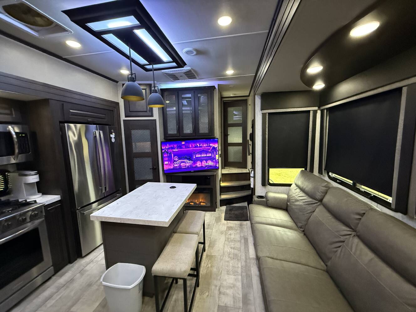 A photo of this 2022 Grand Design MOMENTUM M-CLASS 349M
