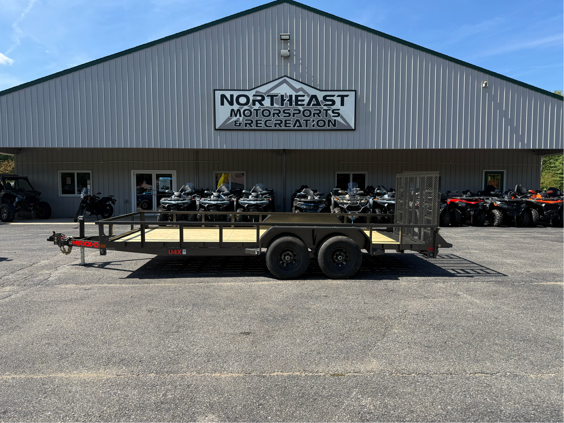 2026 Maxx-D U4X TANDEM AXLE UTILITY TRAILER in Lebanon, ME
