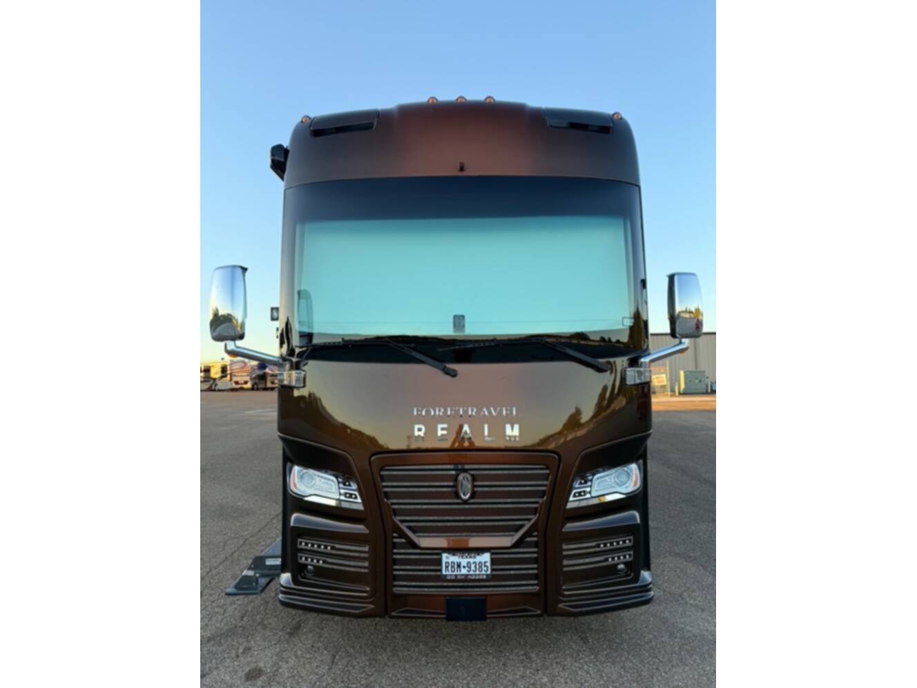 A photo of this 2022 Foretravel REALM FS605 LV3