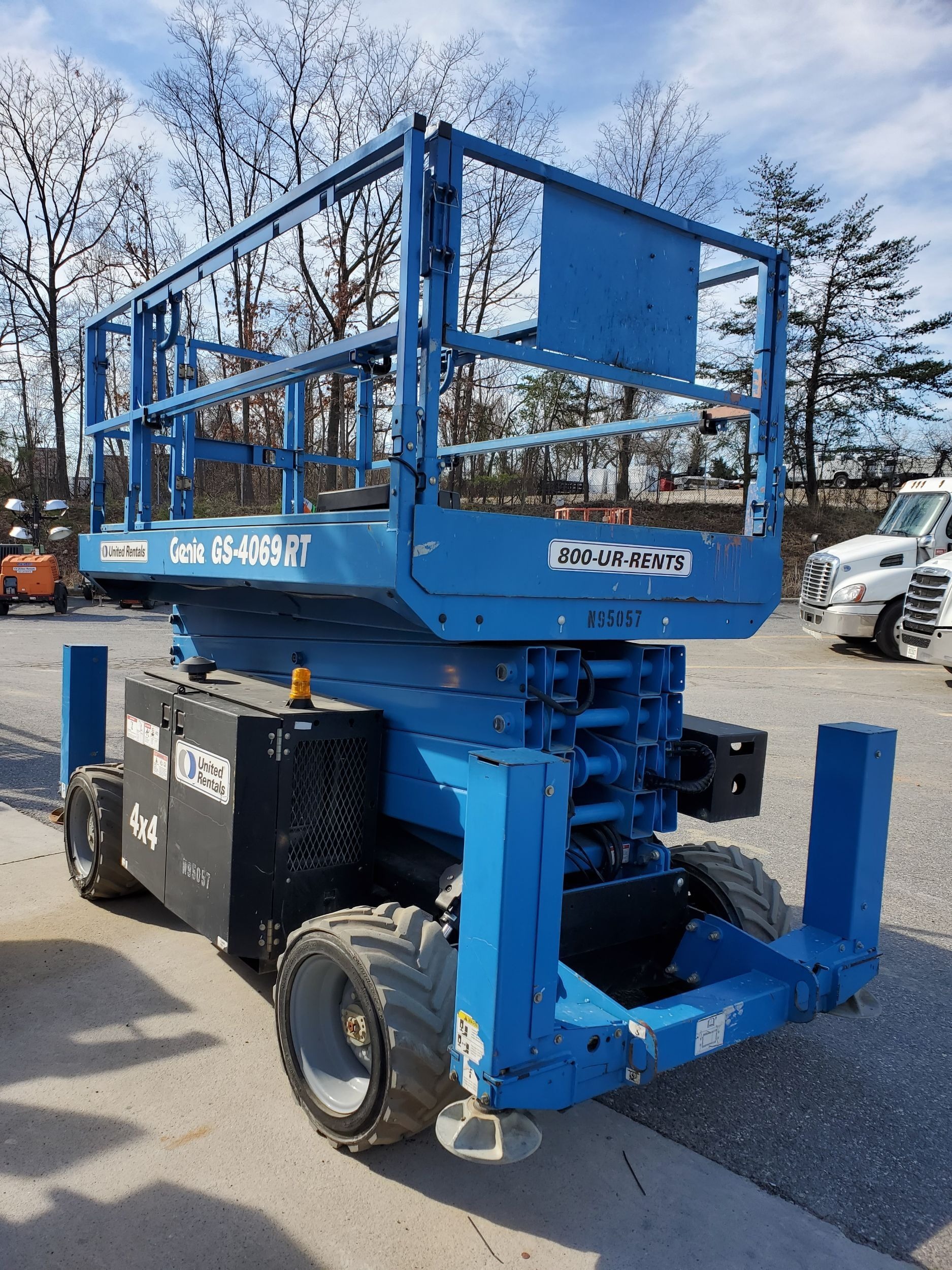 2016 GENIE GS-4069 RT Rough Terrain Scissor Lift in Evansville, IN