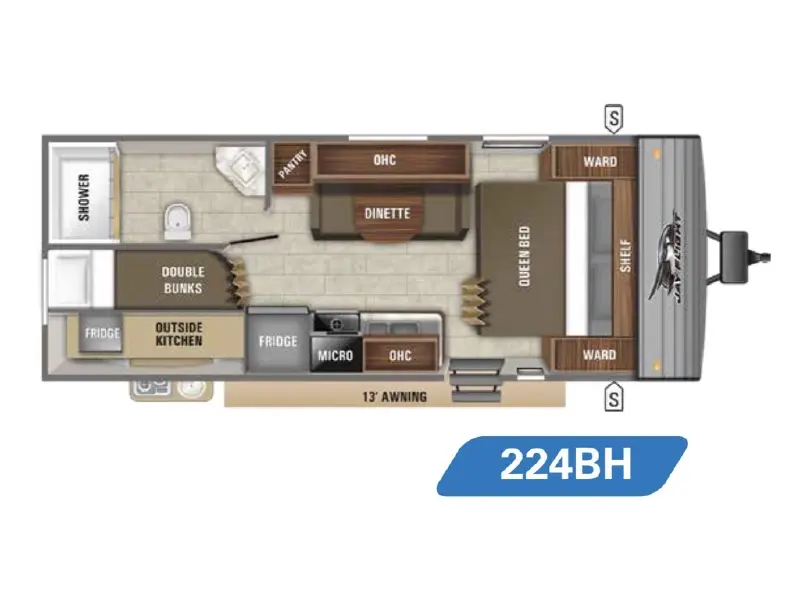 2020 JAYCO JAY FLIGHT SLX 224BH
