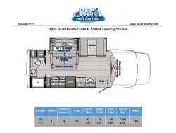 2024 Gulf Stream Class B Touring Cruiser 5260B