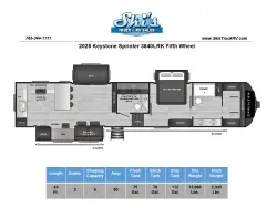 2025 Keystone Sprinter 3840LRK