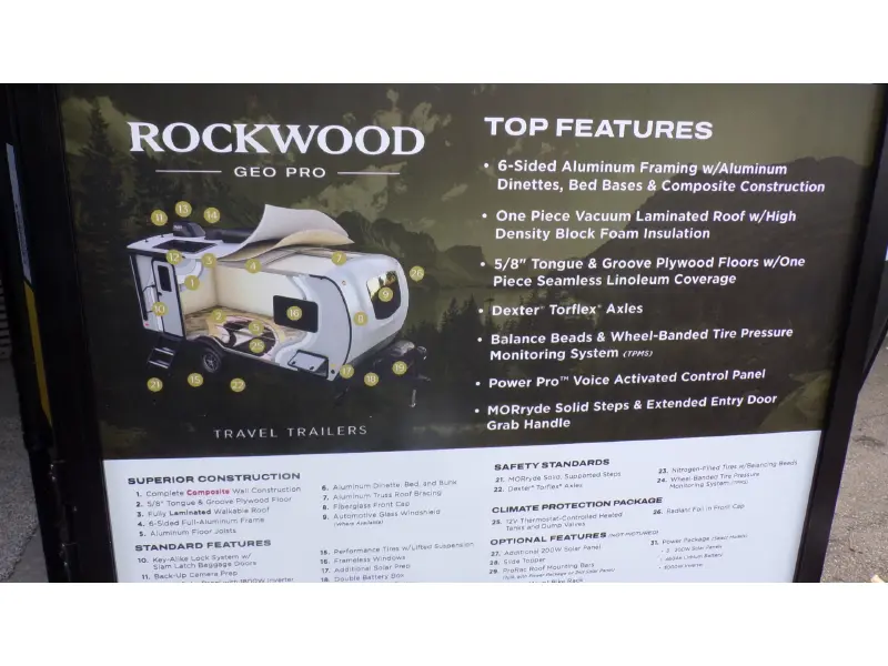 2026 FOREST RIVER ROCKWODD GEO PRO 20BS