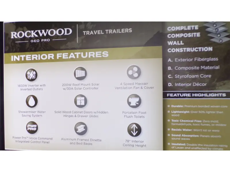 2026 FOREST RIVER ROCKWODD GEO PRO 20BS
