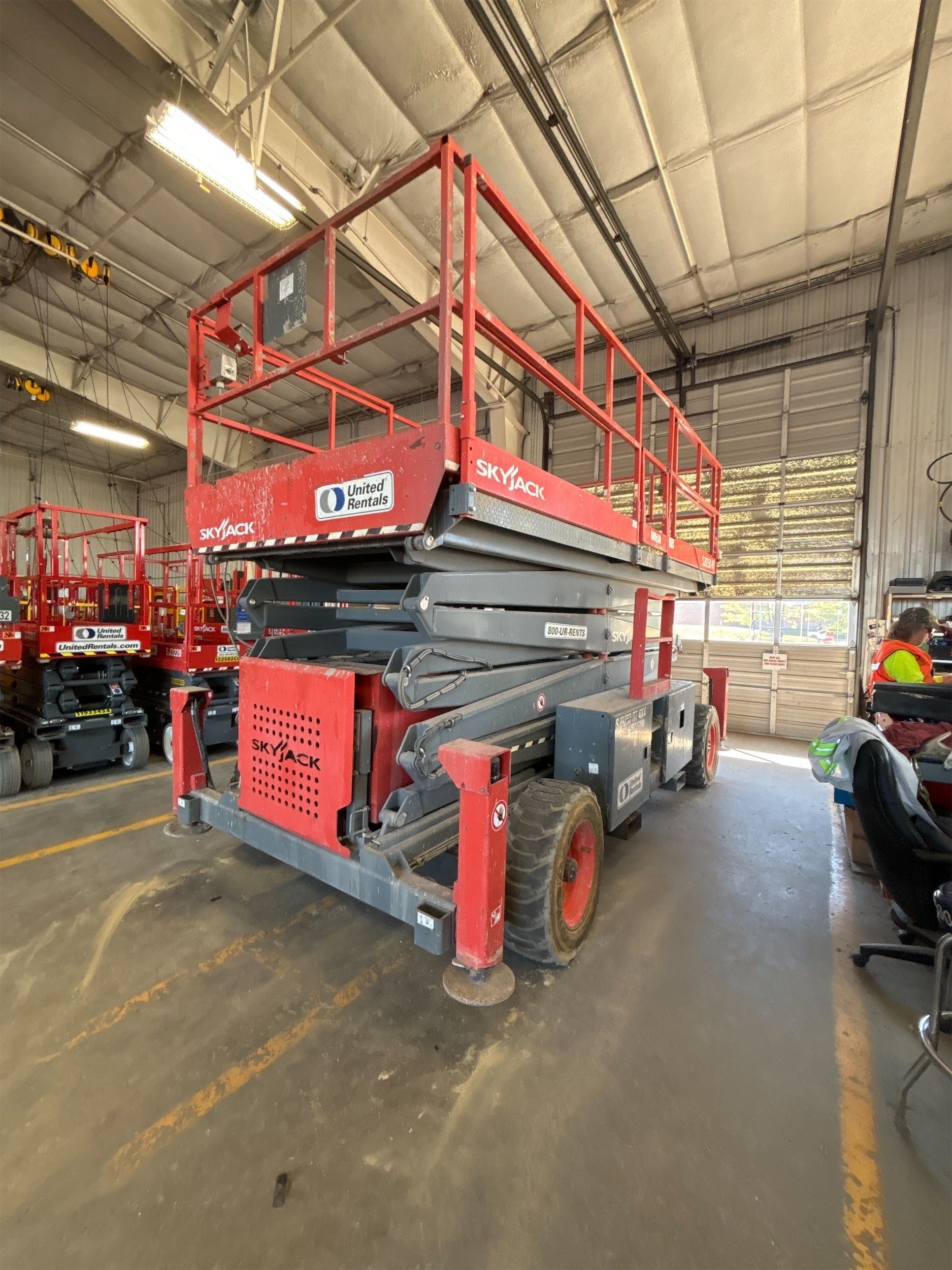 2017 SKYJACK SJ9250RT Rough Terrain Scissor Lift in Earth City, MO