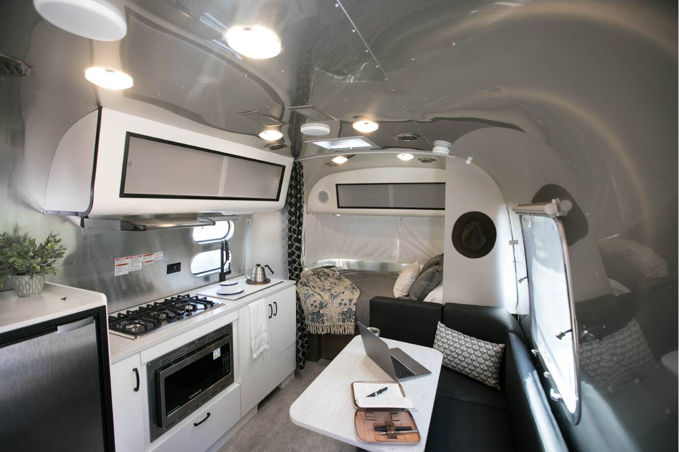 A photo of this 2023 Airstream CARAVEL 22FB