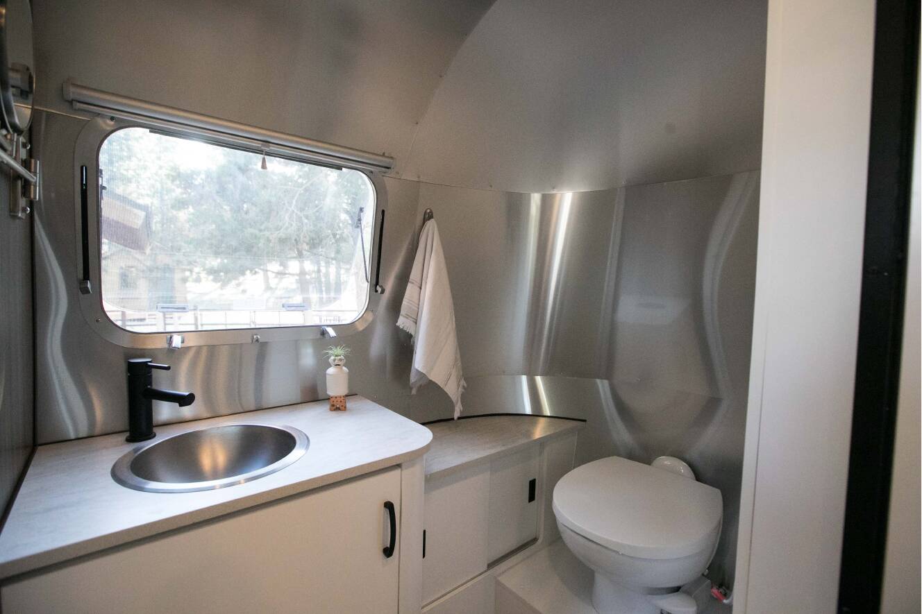 A photo of this 2023 Airstream CARAVEL 22FB