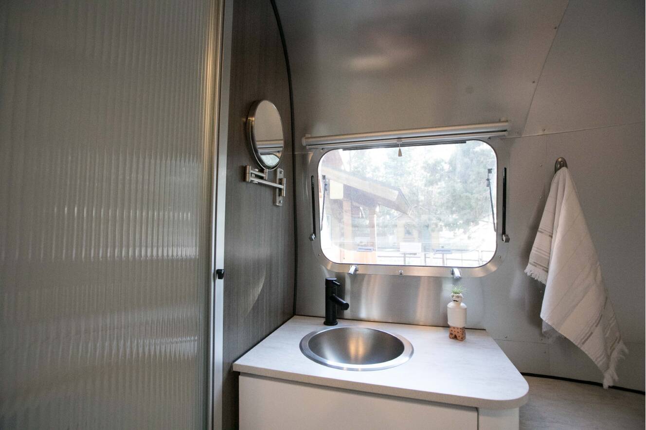 A photo of this 2023 Airstream CARAVEL 22FB